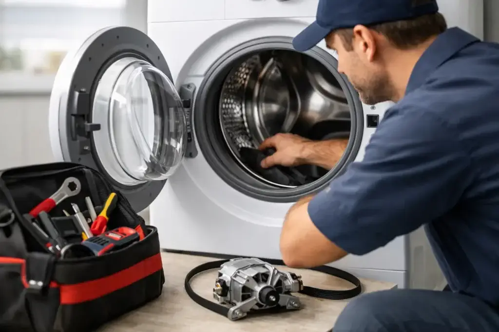 Washer Not Spinning Repair: What to Expect | SERVOFLEX Washer Not Spinning Repair: What to Expect