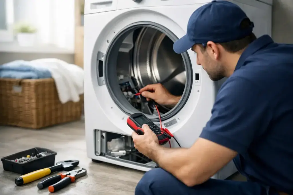Dryer Not Heating Repair What to Expect | SERVOFLEX Dryer Not Heating Repair: What to Expect