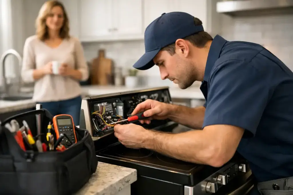 Electric Range Repair Service That Saves Time | SERVOFLEX Electric Range Repair Service That Saves Time