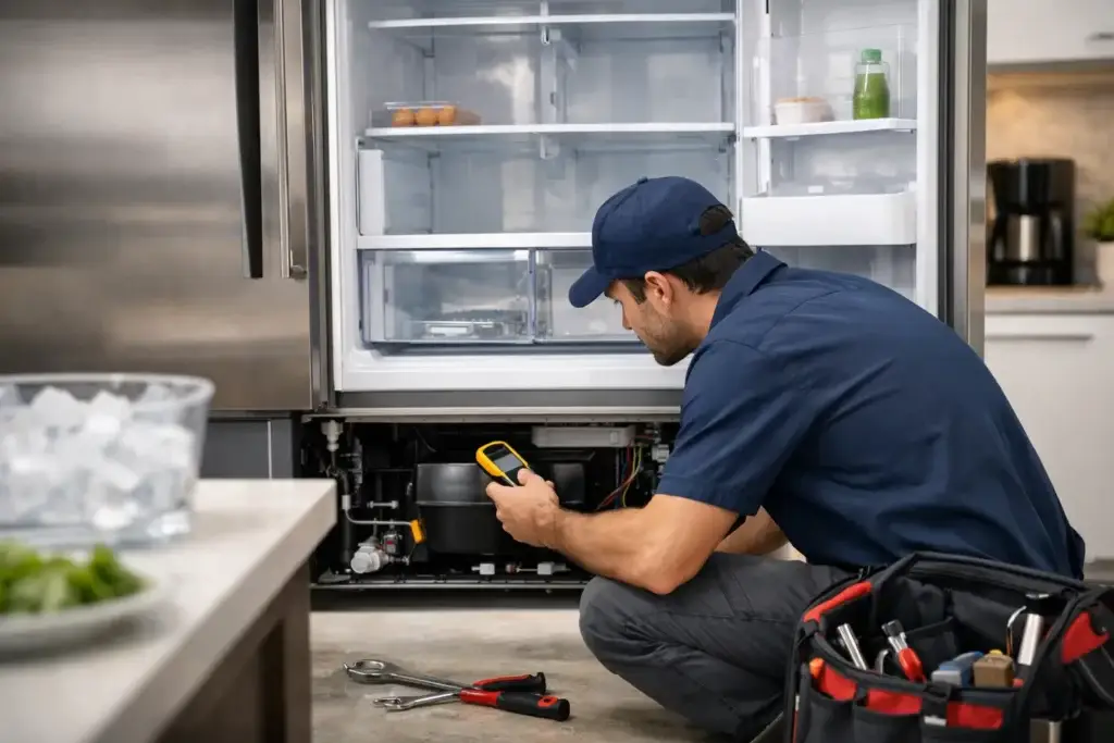 Refrigerator Not Cooling Repair Guide | SERVOFLEX Refrigerator Not Cooling Repair Guide