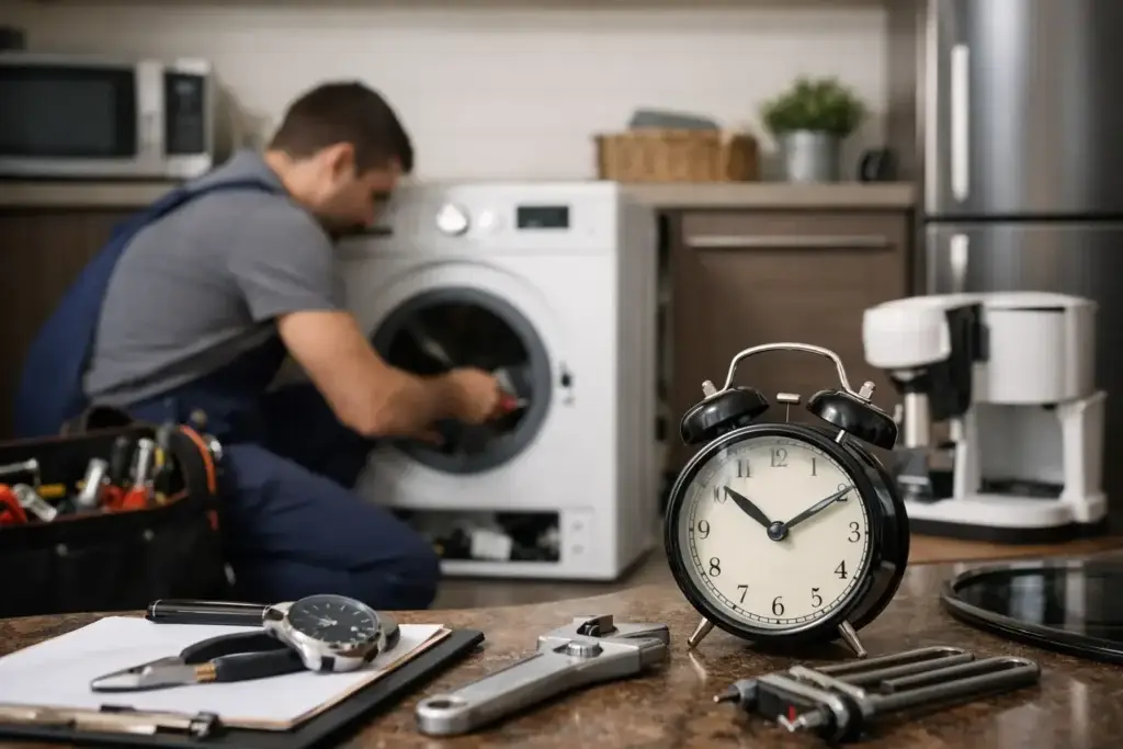 How Long Repairs Take for Home Appliances | SERVOFLEX How Long Repairs Take for Home Appliances