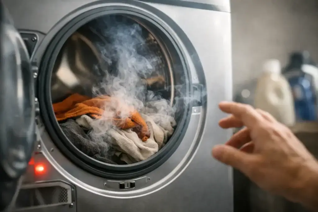 Why Dryer Smells Burning and What It Means | SERVOFLEX Why Dryer Smells Burning and What It Means