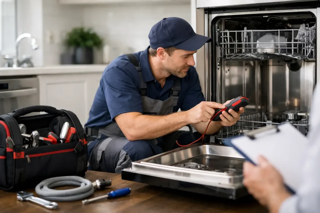 Best Dishwasher Repair Service Features to Expect
