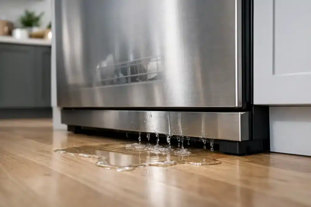 Dishwasher Leaking Under Door What It Means | SERVOFLEX Dishwasher Leaking Under Door? What It Means