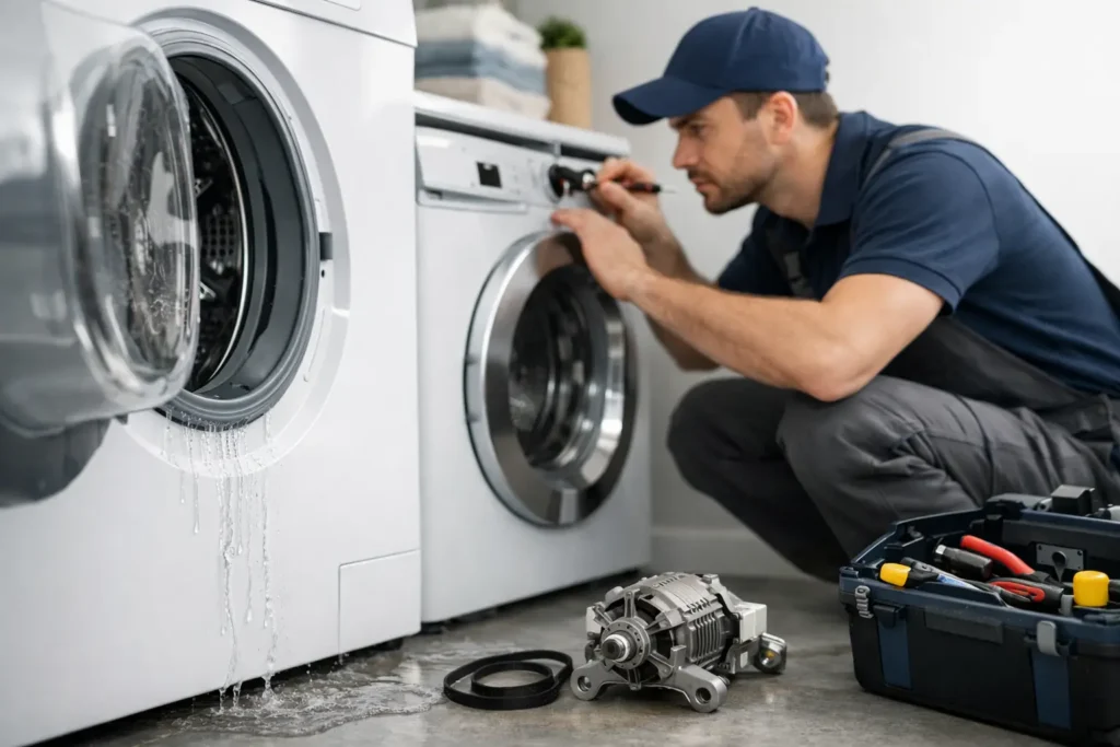 Washer Repair for Leaks, Noise, and No Spin