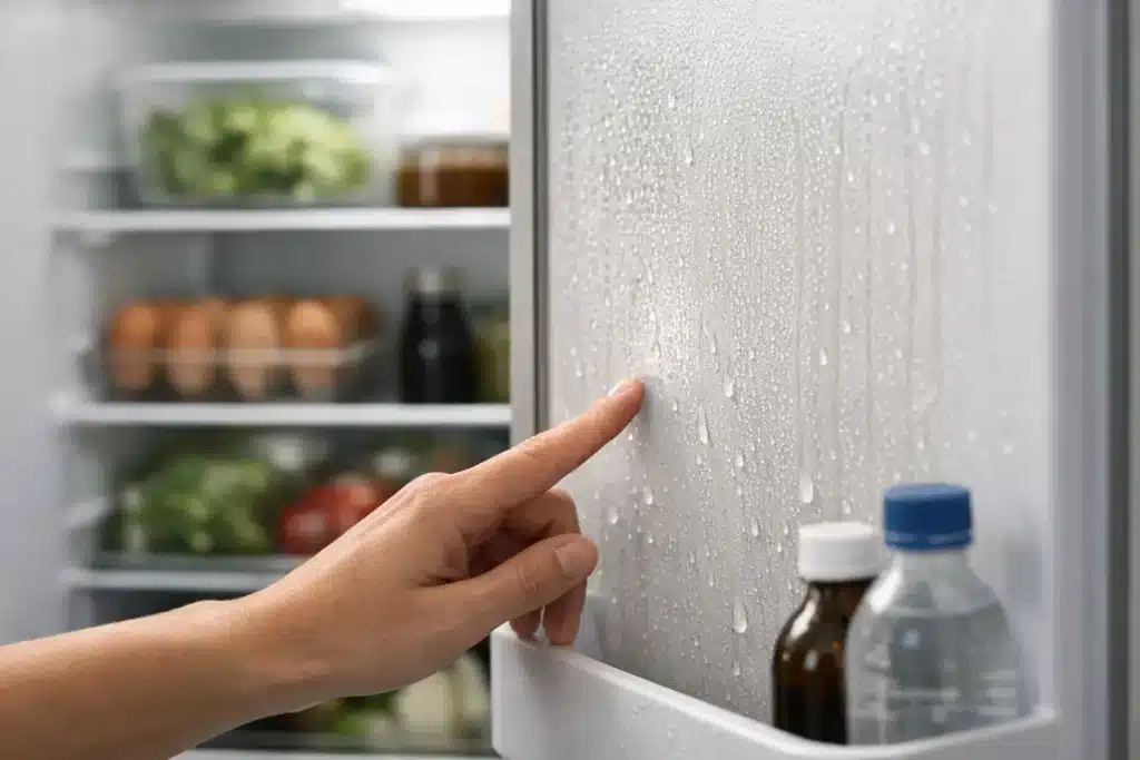 Why Is Fridge Sweating? Causes and Next Steps
