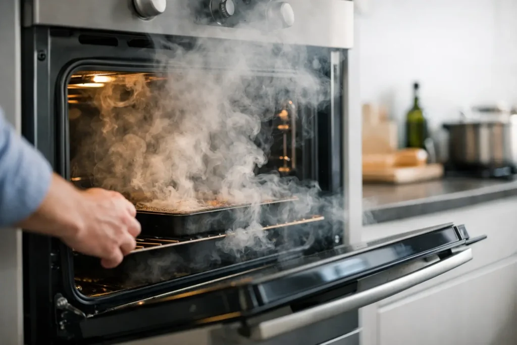 Why Is My Oven Smoking? Causes and Next Steps